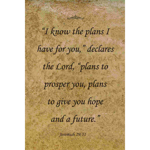 August Grove® Jeremiah 2911 On Canvas Textual Art Wayfair